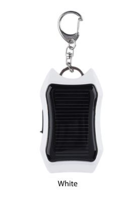 Pocket-Sized Survival: Solar Keychain Charger & LED Light