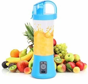 Portable Smoothie Blender: Rechargeable Mini Juice Cup