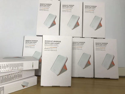 Glam On The Go: Smart Lighted Beauty Mirror