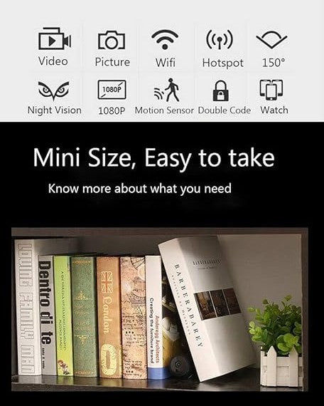 Tiny WiFi Camera: Monitor Your Home Remotely!