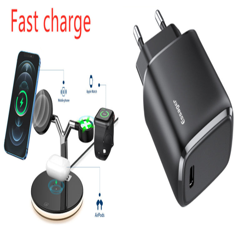 3-in-1 Magnetic Fast Charger – Power Up Effortlessly!