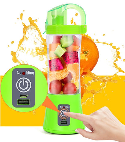 Portable Smoothie Blender: Rechargeable Mini Juice Cup