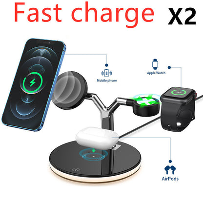 3-in-1 Magnetic Fast Charger – Power Up Effortlessly!