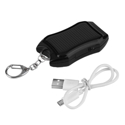 Pocket-Sized Survival: Solar Keychain Charger & LED Light