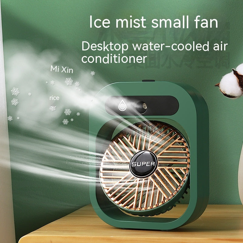 3-Speed Spray Fan: Instant Portable AC Relief