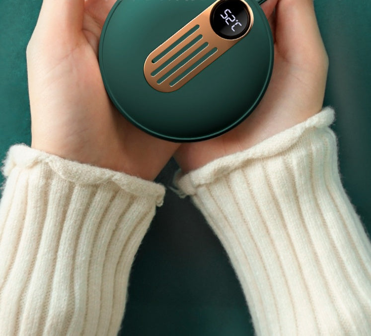 Pocket-Size Hand Warmer & Power Bank for Cold Days!