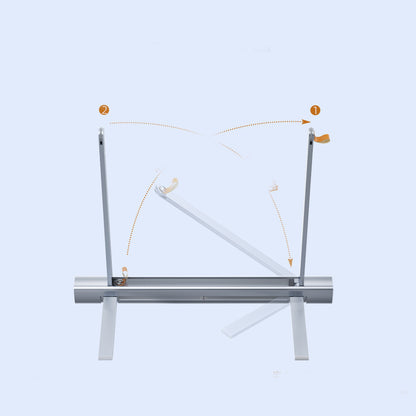 Aluminum Alloy Computer Desktop Adjustable Folding Stand