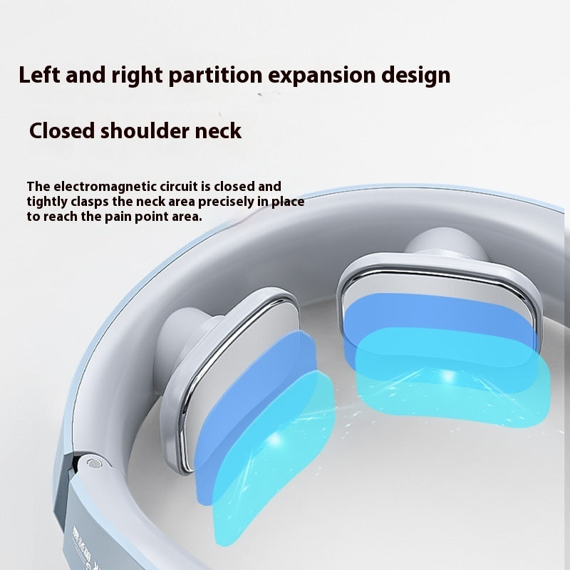 Smart Electric Neck Stimulator for Deep Relaxation