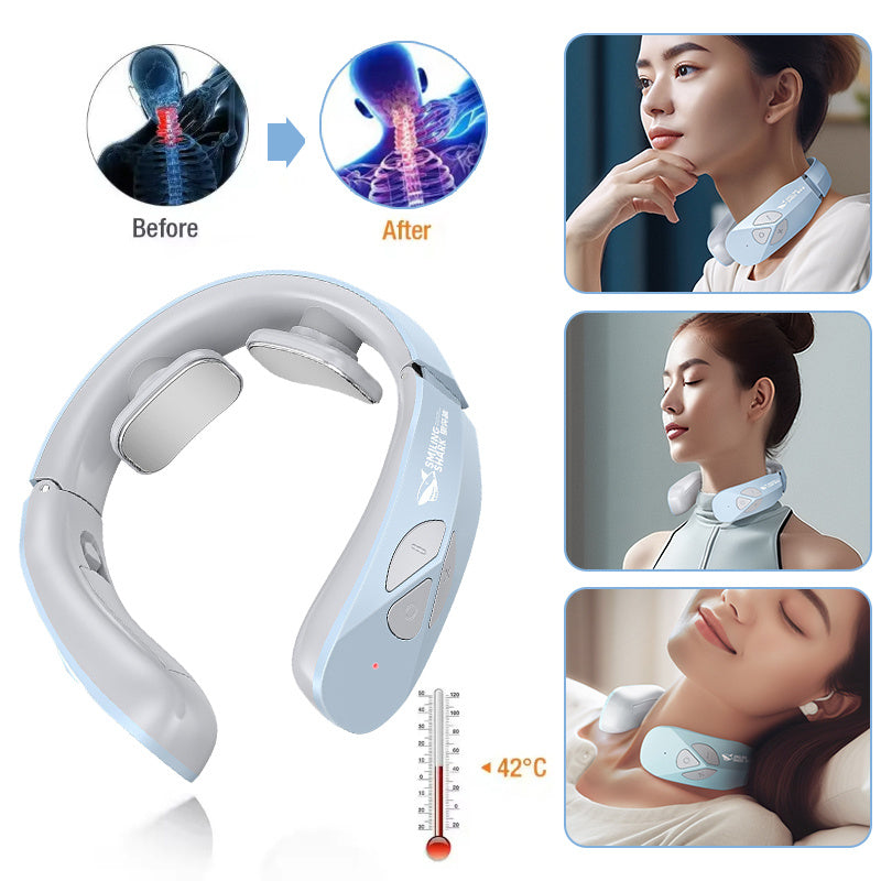 Smart Electric Neck Stimulator for Deep Relaxation